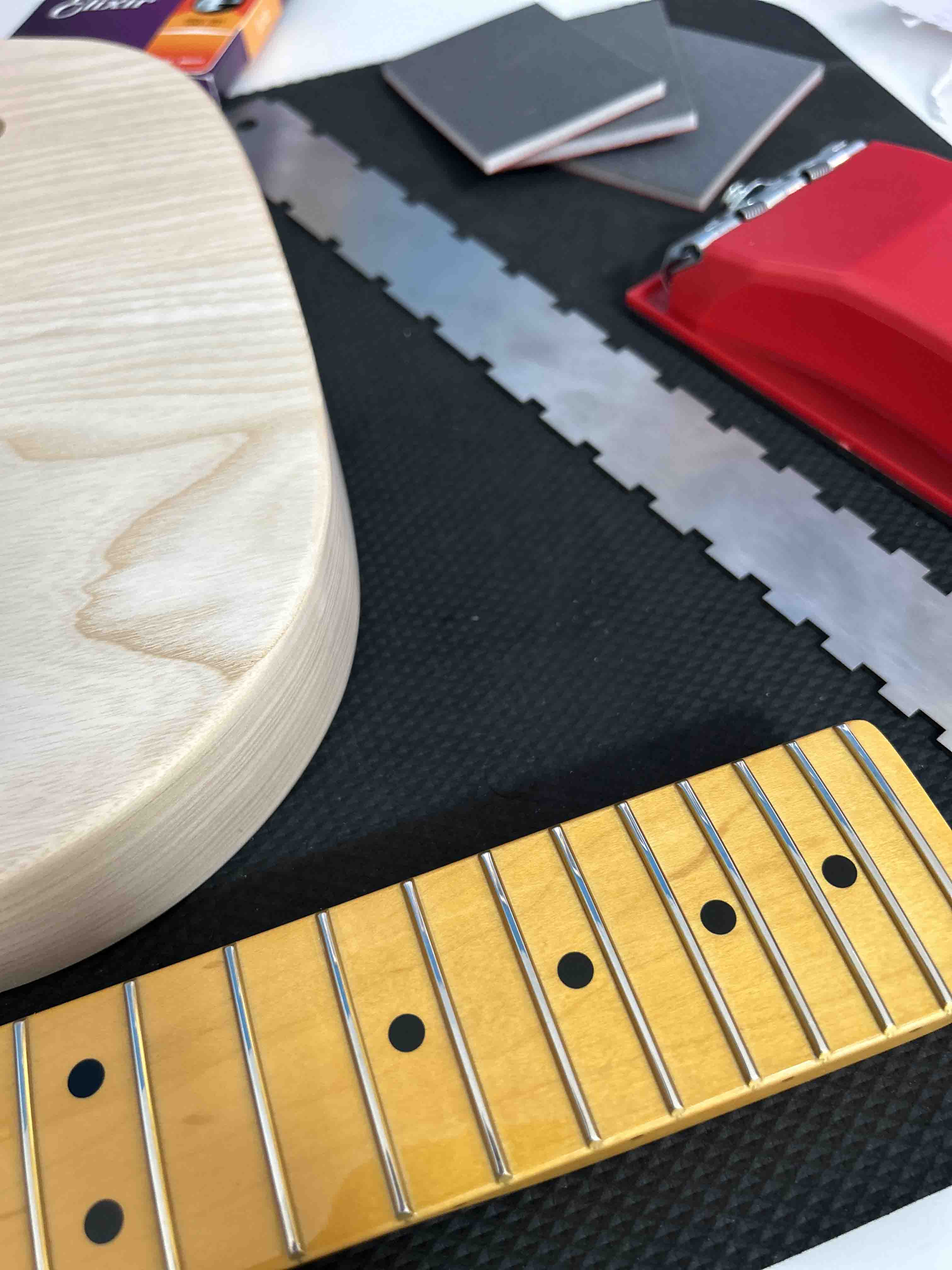 corps telecaster fender en reglage