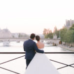 pont des arts le soir