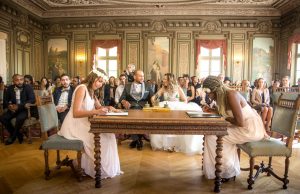 Photographe de mariage à courbevoie mairie